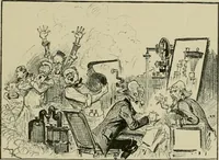 An illustration from Le vingtième siècle: la vie électrique (1893)