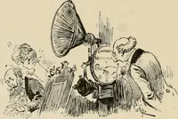 An illustration from Le vingtième siècle: la vie électrique (1893)