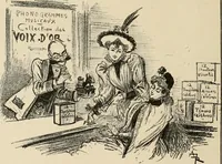 An illustration from Le vingtième siècle: la vie électrique (1893)