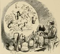 An illustration from Le vingtième siècle: la vie électrique (1893)