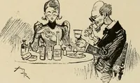An illustration from Le vingtième siècle: la vie électrique (1893)