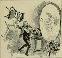 An illustration from Le vingtième siècle: la vie électrique (1893)