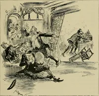 An illustration from Le vingtième siècle: la vie électrique (1893)