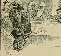 An illustration from Le vingtième siècle: la vie électrique (1893)