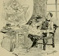 An illustration from Le vingtième siècle: la vie électrique (1893)