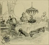 An illustration from Le vingtième siècle: la vie électrique (1893)