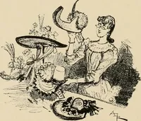 Picture 32 of 210 from Le vingtième siècle: la vie électrique (1893), leaf 57