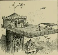 An illustration from Le vingtième siècle: la vie électrique (1893)