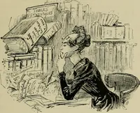 An illustration from Le vingtième siècle: la vie électrique (1893)