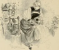 An illustration from Le vingtième siècle: la vie électrique (1893)