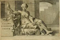 An illustration from Le vite de' pittori, scultori et architetti moderni (1672)