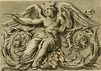 An illustration from Le vite de' pittori, scultori et architetti moderni (1672)