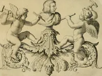An illustration from Le vite de' pittori, scultori et architetti moderni (1672)