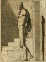 An illustration from Le vite de' pittori, scultori et architetti moderni (1672)