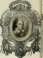 An illustration from Le vite de pittori, scoltori, et architetti genovesi : e de' forastieri, che in Genoua operarono : con alcuni ritratti de gli stessi (1674)