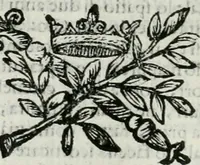 An illustration from Le vite de pittori, scoltori, et architetti genovesi : e de' forastieri, che in Genoua operarono : con alcuni ritratti de gli stessi (1674)