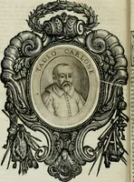 An illustration from Le vite de pittori, scoltori, et architetti genovesi : e de' forastieri, che in Genoua operarono : con alcuni ritratti de gli stessi (1674)