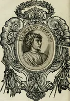 An illustration from Le vite de pittori, scoltori, et architetti genovesi : e de' forastieri, che in Genoua operarono : con alcuni ritratti de gli stessi (1674)