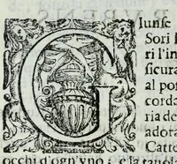 An illustration from Le uite de pittori, scoltori, et architetti genouesi e de' forastieri, che in Genoua operarono con alcun ritratti de gli stessi (1674)