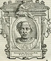 An illustration from Le vite de' piv eccellenti pittori, scvltori, et architettori (1568)