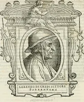 An illustration from Le vite de' piv eccellenti pittori, scvltori, et architettori (1568)
