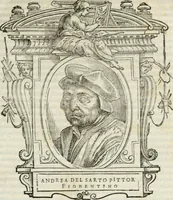 An illustration from Le vite de' piv eccellenti pittori, scvltori, et architettori (1568)
