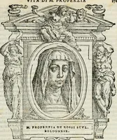 An illustration from Le vite de' piv eccellenti pittori, scvltori, et architettori (1568)