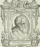 An illustration from Le vite de' piv eccellenti pittori, scvltori, et architettori (1568)