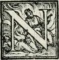 An illustration from Le vite de' piv eccellenti pittori, scvltori, et architettori (1568)
