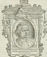 An illustration from Le vite de' piv eccellenti pittori, scvltori, et architettori (1568)