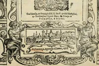 An illustration from Le vite de' piv eccellenti pittori, scvltori, et architettori (1568)