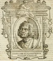 An illustration from Le vite de' piv eccellenti pittori, scvltori, et architettori (1568)