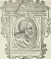 An illustration from Le vite de' piv eccellenti pittori, scvltori, et architettori (1568)