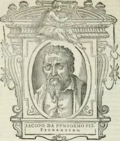 An illustration from Le vite de' piv eccellenti pittori, scvltori, et architettori (1568)