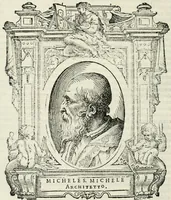 An illustration from Le vite de' piv eccellenti pittori, scvltori, et architettori (1568)