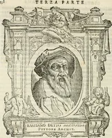 An illustration from Le vite de' piv eccellenti pittori, scvltori, et architettori (1568)