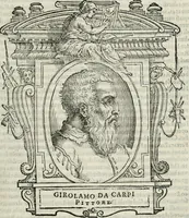 An illustration from Le vite de' piv eccellenti pittori, scvltori, et architettori (1568)