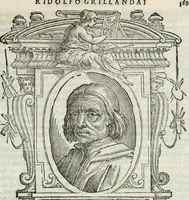 An illustration from Le vite de' piv eccellenti pittori, scvltori, et architettori (1568)