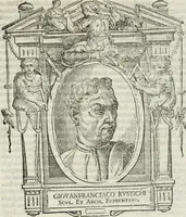 An illustration from Le vite de' piv eccellenti pittori, scvltori, et architettori (1568)