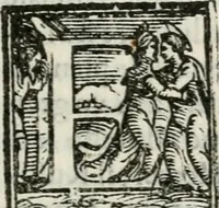 An illustration from Le vite de' piv eccellenti pittori, scvltori, et architettori (1568)