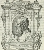 An illustration from Le vite de' piv eccellenti pittori, scvltori, et architettori (1568)