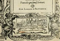An illustration from Le vite de' piv eccellenti pittori, scvltori, et architettori (1568)
