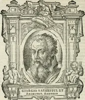 An illustration from Le vite de' piv eccellenti pittori, scvltori, et architettori (1568)