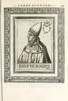 An illustration from Le vite de pontefici (1588)