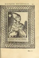 An illustration from Le vite de pontefici (1588)