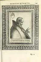 An illustration from Le vite de pontefici (1588)