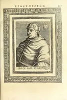 An illustration from Le vite de pontefici (1588)