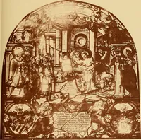 An illustration from Le vitrail; son histoire, ses manifestations à travers les âges et les peuples (1896)