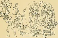An illustration from Le vitrail; son histoire, ses manifestations à travers les âges et les peuples (1896)
