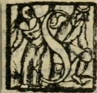 An illustration from Le vray discours des derniers propos memorables et trepas du feu roy de France de tresbonne memoire Charles neusieme (1574)